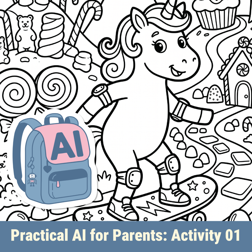 Custom colouring book&nbsp;pages